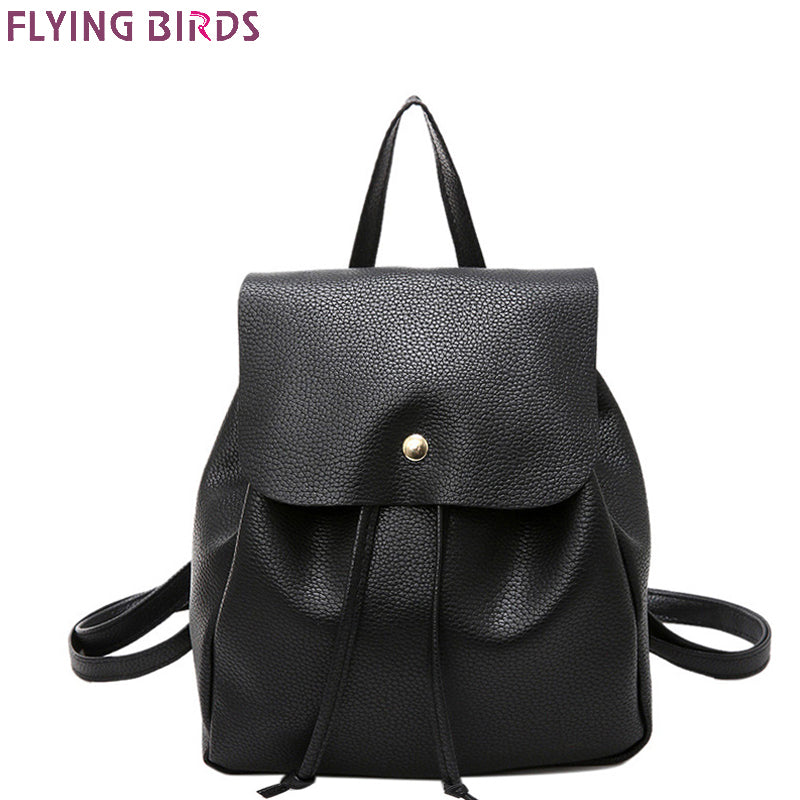 Mochila leather backpack